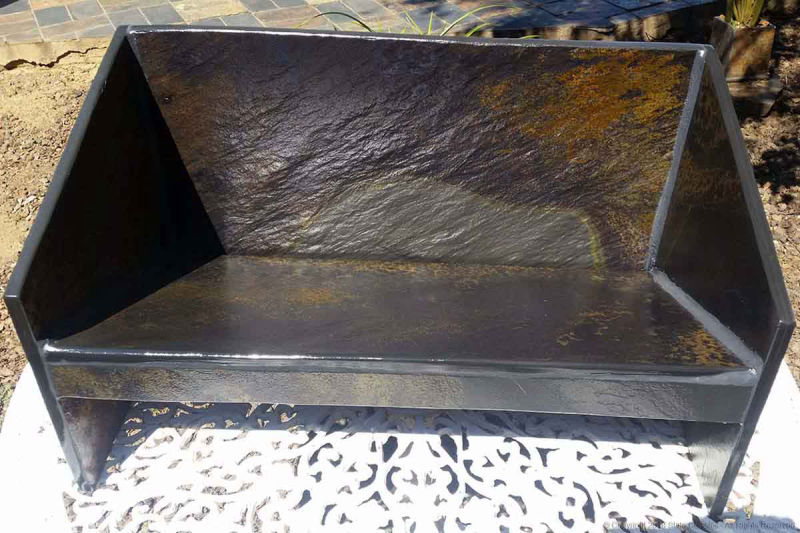 Oyster dust wash basin