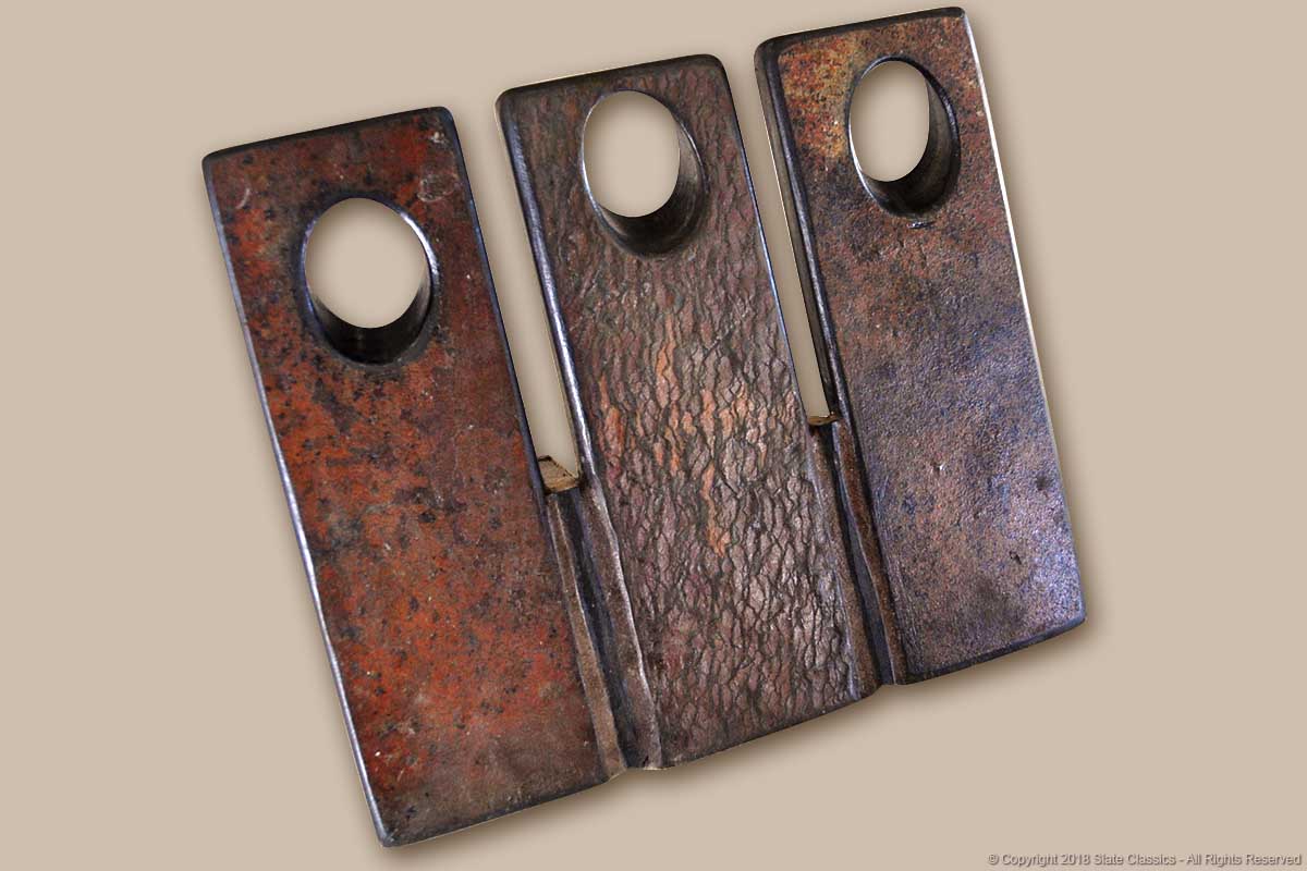 Slate wine bottle holder