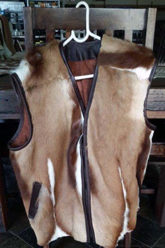 Buck skin hunting jacket