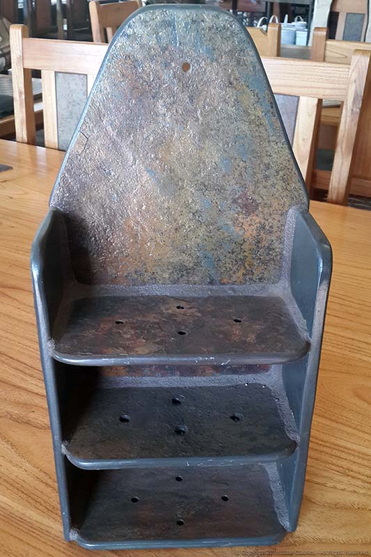 3 Level slate shower rack