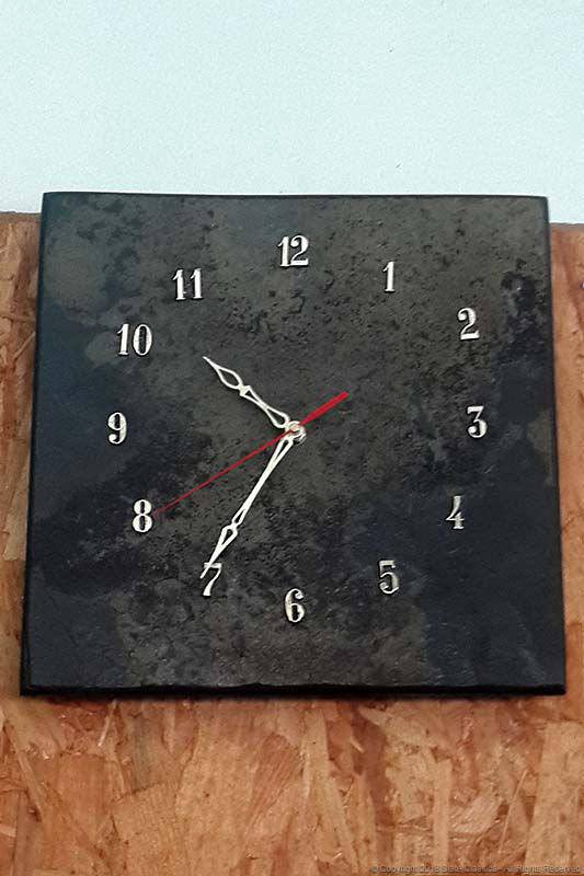 Slate clock
