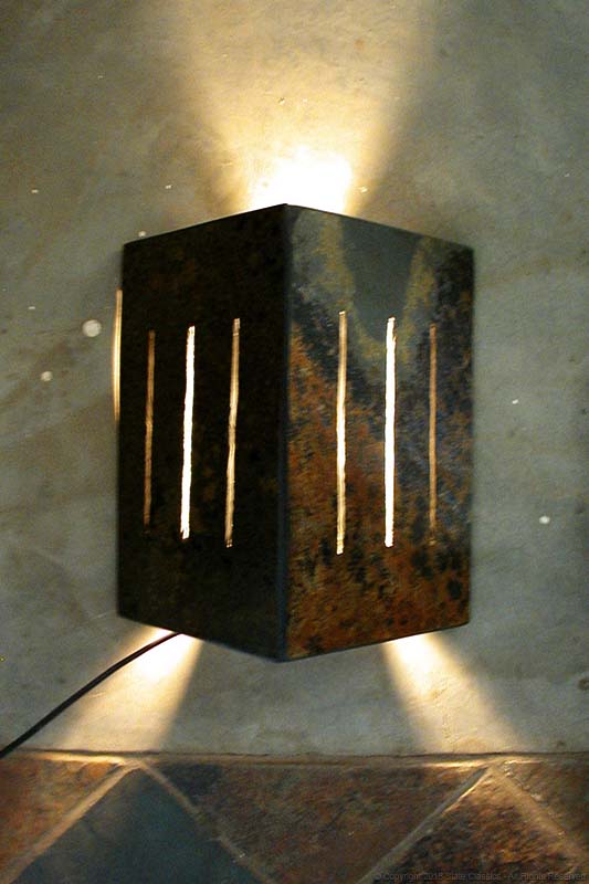 Slate up & downlighter