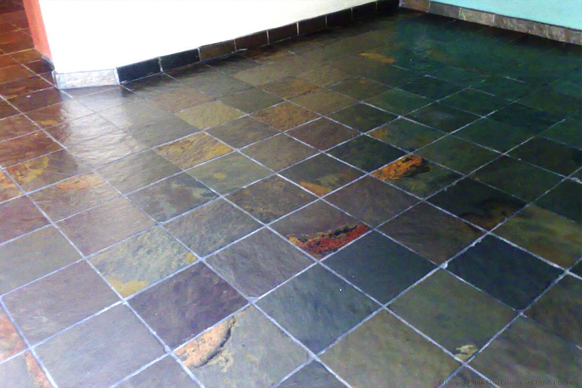 Beautiful colour of Oyster Dust tiles
